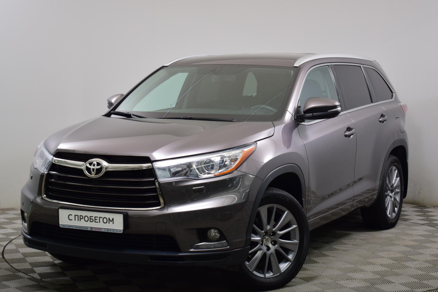 Автомобиль Toyota, Highlander, 2014 года, AT, пробег 75000 км