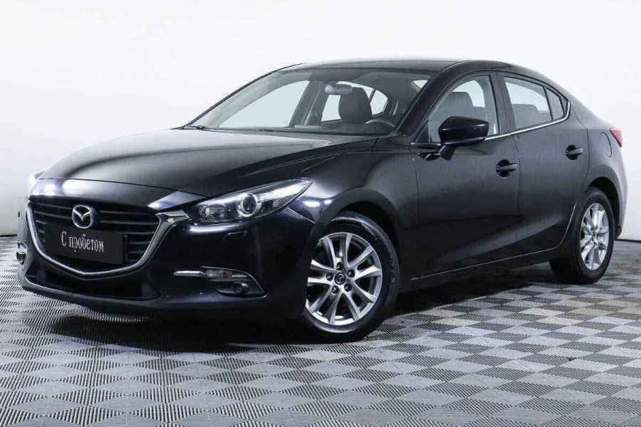 Автомобиль Mazda, 3, 2017 года, AT, пробег 105018 км